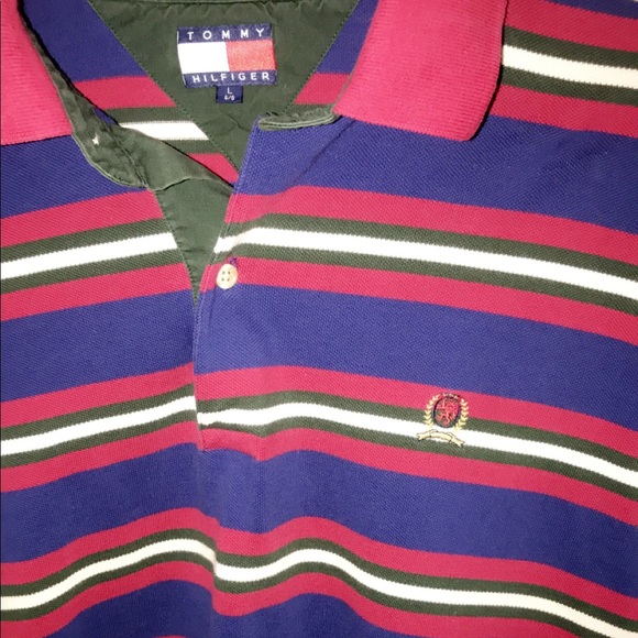 Tommy Hilfiger Striped Longsleeve Polo - Picture 3 of 3